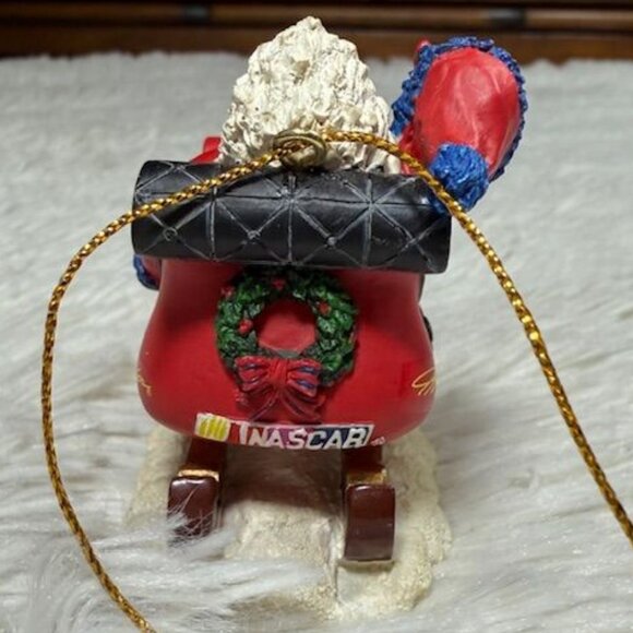 Vintage The Memory Company Limited Edition Jeff Gordon Santa's Sled Ornament - Picture 6 of 10